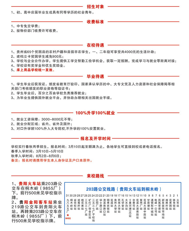 貴陽機(jī)械工業(yè)學(xué)校花溪校區(qū)2024年招生簡章